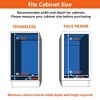 LOVMOR Individual Pull Out Cabinet Organizer (11" W x 21" D), 2 Tier Spice Rack Organizer for Cabinet, Slide Out Drawer Pantry - 4 of 4