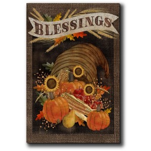 Courtside Market Cornucopia Blessings 12x18 Gallery-Wrapped Canvas - 1 of 4