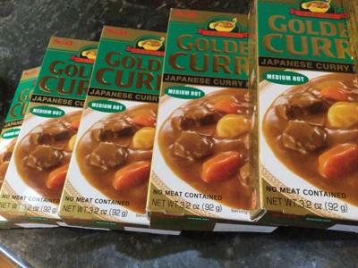 S&B Golden Curry Sauce Mix, Hot, 8.4-Ounce (2 Pack) 