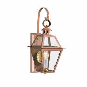 Norwell Lighting Olde Colony 1 - Light Wall Light in  Copper - 1 of 4
