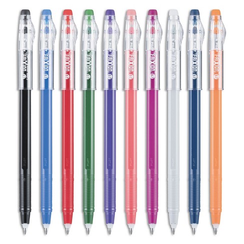 Pilot Frixion Colorsticks Erasable Gel Ink Pens Assorted 0.7 Mm 10