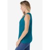 Woman Within Plus Size Beaded Tank Top - 4 of 4