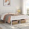 Yaheetech Simple Metal Bed Frame with Headboard&Footboard Slatted Bed Base - 2 of 4