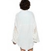 Women's Oversized Gauze Button Up - POL - 4 of 4