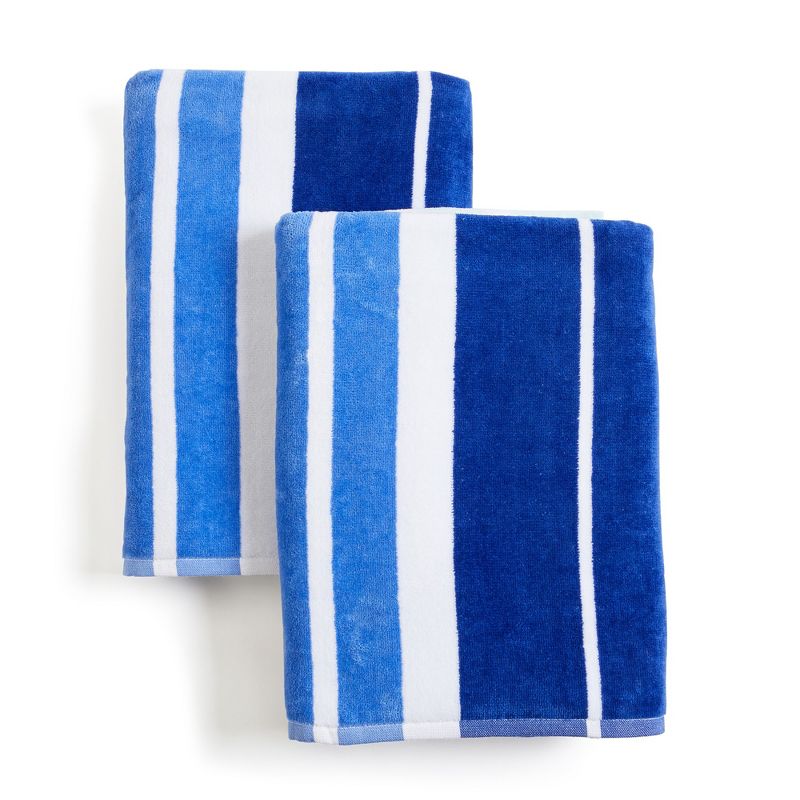 Market & Place 2-Pack Cotton Printed Beach Towel Set, 4 of 7