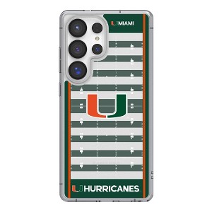 NCAA ACC Universities Field Clear Cell Phone Case for Samsung Galaxy - 1 of 4