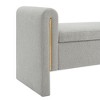 CAVINAS Shoe Bench with Storage, Storage Benches with Cushions, Shoe Rack Bench with Armrests for Bedroom, Entrance - 4 of 4