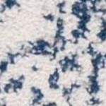 cream/royal blue