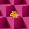 Ross-Simons 7.00 Carat Citrine and .15 ct. t.w. Diamond Ring in 14kt Yellow Gold - 4 of 4