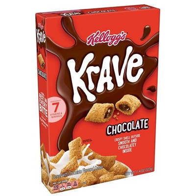 Krave Breakfast Cereal Chocolate 11.4 OZ