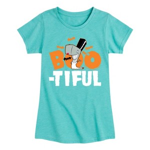 Girls' - SpongeBob SquarePants - Boo-tiful Fitted Short Sleeve Graphic T-Shirt - 1 of 4