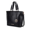 MKF Collection Beryl Python-embossed Women’s Tote Bag with Wristlet by Mia K - 2 of 4