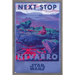 Trends International Star Wars: Nevarro - Next Stop Nevarro Framed Wall Poster Prints - 1 of 4