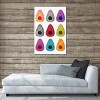 Colored Avocados by Elisabeth Fredriksson Unframed Wall Canvas - iCanvas - 3 of 3