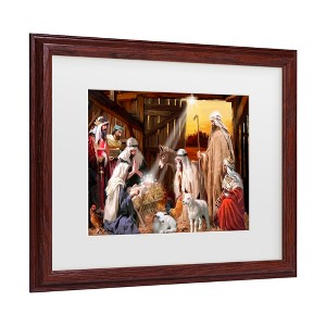 Trademark Fine Art-The Macneil Studio 'Nativity' Multi Panel Art Set Large 3 Piece - 1 of 3