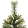 vidaXL Artificial Hinged Christmas Tree with Realistic PE Tips and Cones, Easy Assembly, Sturdy Metal Stand, Perfect Eco-friendly Christmas Decoration - 4 of 4