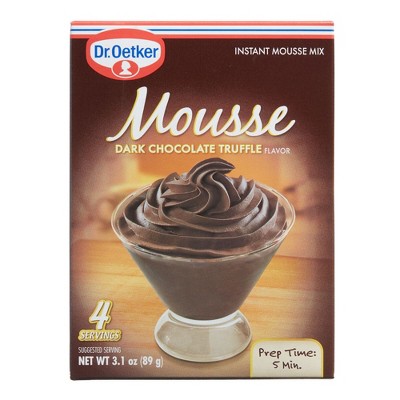 Dr. Oetker Dark Chocolate Truffle Instant Mousse Mix 2 ea