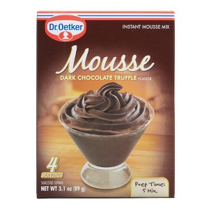 Dr. Oetker Dark Chocolate Truffle Instant Mousse Mix 2 ea - 1 of 2