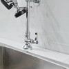 BWE Commercial Restaurant Pull Down Single Handle Deck Mount Pre-Rinse Spray Kitchen Faucet - 4 of 4