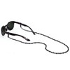 Croakies Cotton Suiters Eyewear Retainer, Black, 14 Inch x 1/2 Inch|Made in the USA|100% Cotton - 3 of 3