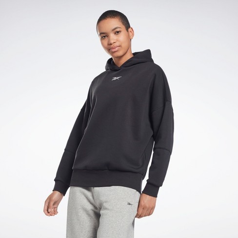 Reebok Lux Oversized Hoodie Womens L Black : Target