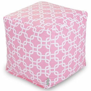 Majestic Home Goods,Cube Pouf Links - 1 of 4