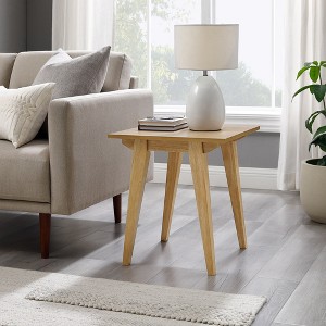 GDFStudio Tenley Modern Wood End Table with Tapered Legs - 1 of 4