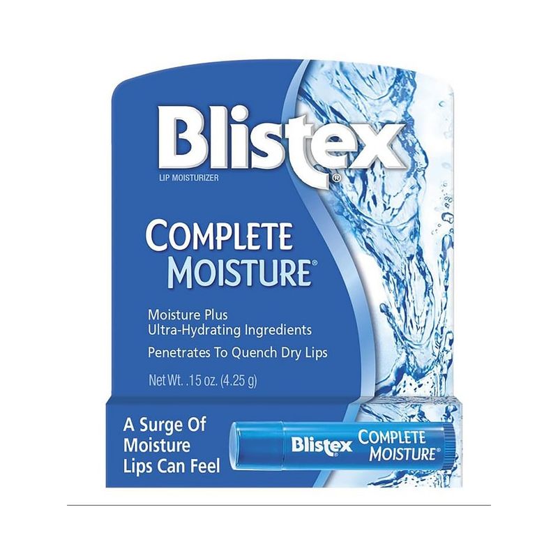Blistex Complete Moisture Lip Moisturizer 0.15 oz Balm, 1 of 2