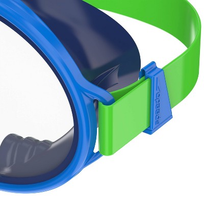 Speedo Kids&#39; Porto Snorkel Mask Set - Blue_5