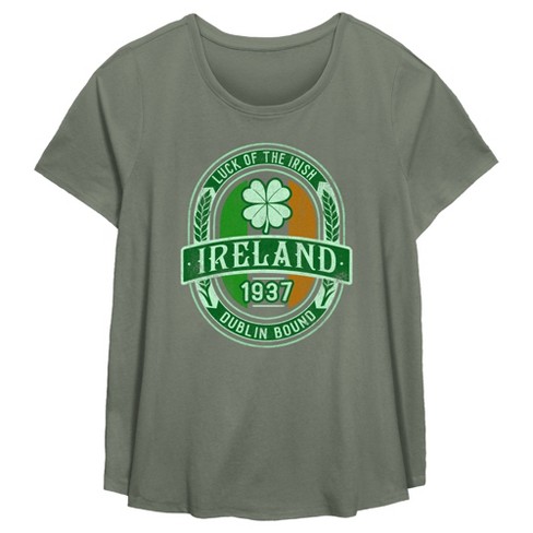 Women's Lost Gods Luck of the Irish T-Shirt - image 1 of 3