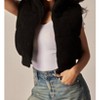 Women's Cool- Cropped faux-shearling Vest - Upmost - 2 of 2
