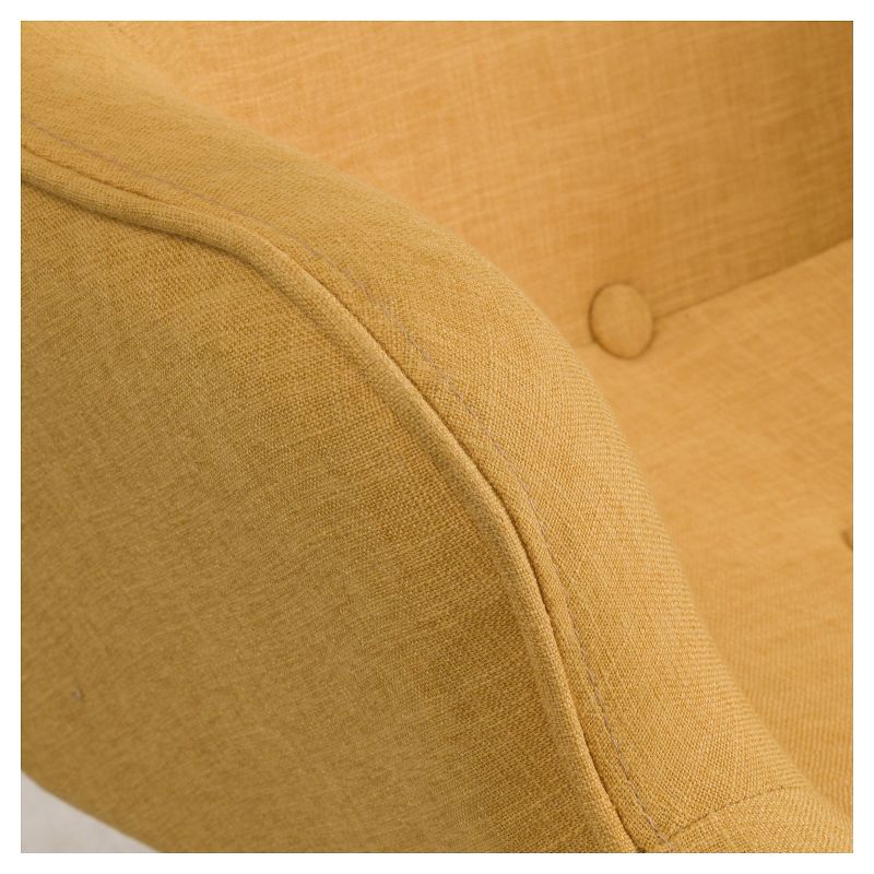 Hariata Fabric Contour Chair - Christopher Knight Home, 4 of 6
