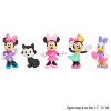 Disney Junior Minnie Mouse Mini Figures 5‑Pack – Minnie (3 Looks), Daisy Duck & Figaro – Collectible Action Figures for Kids Ages 3+ - 4 of 4