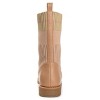 Journee Collection Women's Melei Round Toe Block Heel Combat Booties - 3 of 4