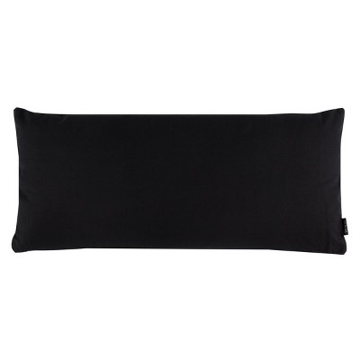 Farah Rectangular Embroidered Ikat Velvet Pillow