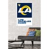 Trends International NFL Los Angeles Rams - Logo 20 Framed Wall Poster Prints - 2 of 4