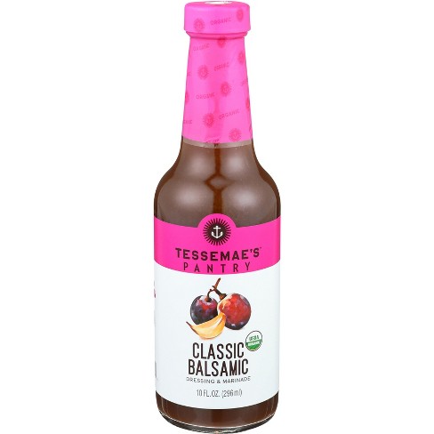 Tessamae's Organic Classic Balsamic Dressing & Marinade - Case of 6 - 10 fl oz - image 1 of 1