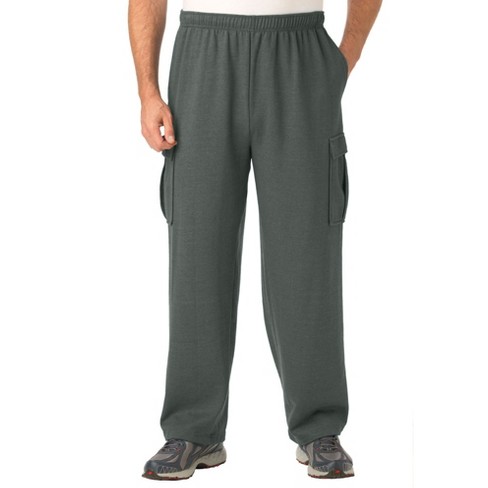 Kingsize Men's Big & Tall Explorer Plush Fleece Pants - Big - 6xl