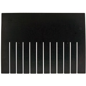 Quantum Storage Systems Short Divider, Conductive, For Use With Dg93120Co, Black (Pack Of 6), Made In Usa - 1 of 1
