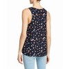 Women's Erla Floral Print Sleeveless Side Slits Blouse - Joie - 3 of 4