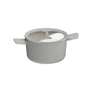 BergHOFF Balance Non-stick Ceramic Stockpots With Glass Lid, Recycled Aluminum - 1 of 4