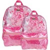 Packed Party Confetti Clear Backpack; Women's Fashion Book Bag; For Ladies at Work, Travel, and the Beach (Large) - image 2 of 4