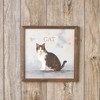 The Lakeside Collection Framed Wall Art by Bonnie Mohr® - Clive the Cat - image 2 of 4