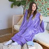 Tirrinia Blanket Comfy Plush Fleece Wearable Blanket for Adult Women Men Kids Throw Wrap Cover Indoors or Outdoors , 55''x 80'' - 2 of 4