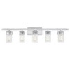 Livex Lighting Harding 5 - Light Vanity in  Polished Chrome - 2 of 4