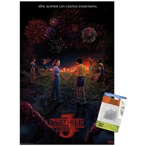 Trends International Netflix Stranger Things: Season 3 - Key Art Unframed Wall Poster Prints - 1 of 4