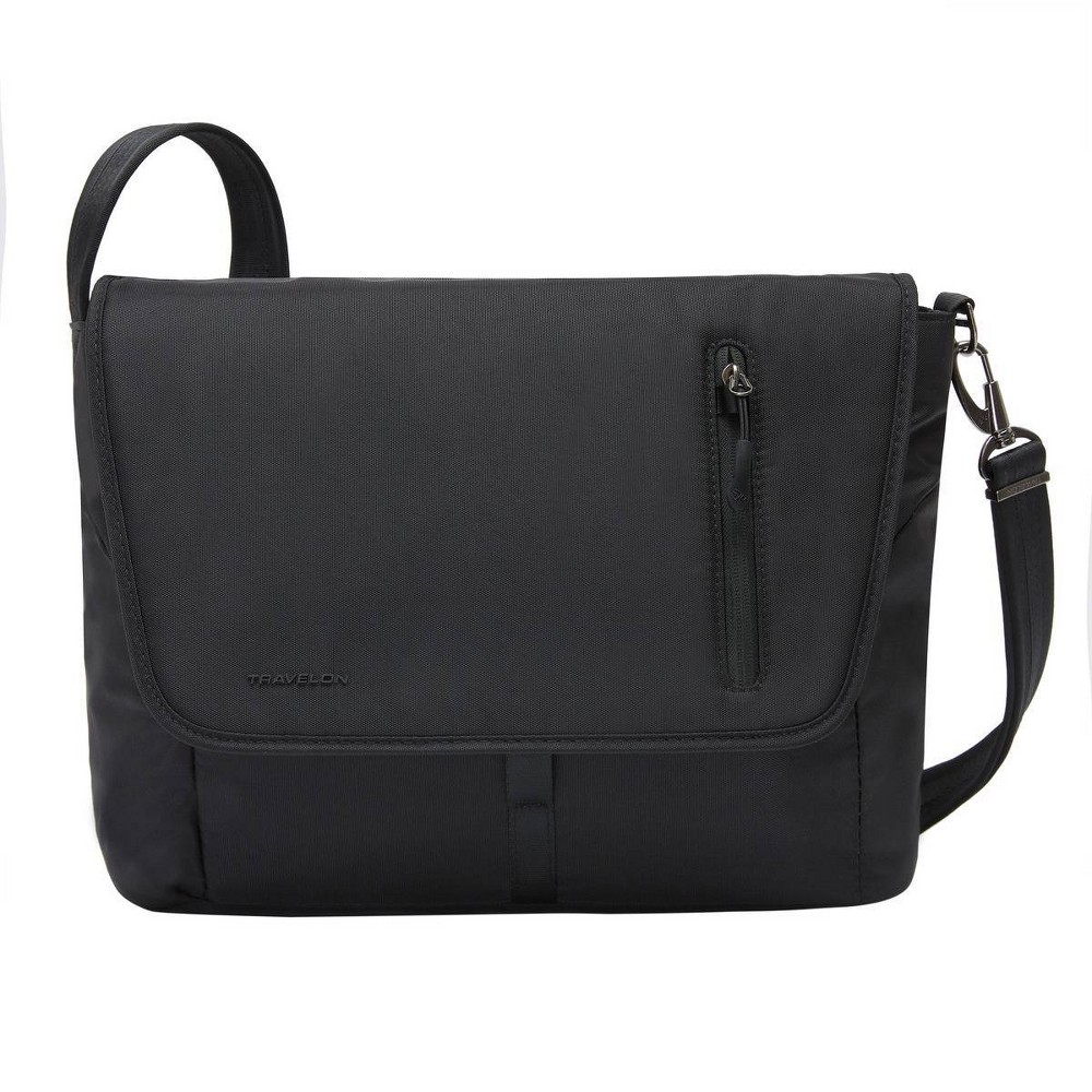 Photos - Other Bags & Accessories Travelon Anti-Theft Urban Messenger Bag - Black