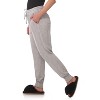 Rekucci Women’s Soft Knit Loungewear Jogger Pants with Pockets – Mid-Rise, Drawstring Waist, Cozy Slim-Relaxed Fit - 3 of 4