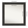 Amanti Art Attic Aged Non-Beveled Wood Framed Bathroom Vanity Wall Mirror - 3 of 4