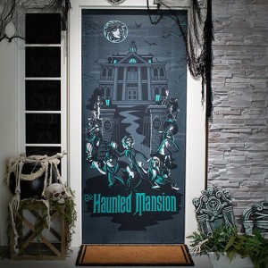 Seasons 6.7 ft Disney's The Haunted Mansion Halloween Door Decoration - Blue - 1 of 2